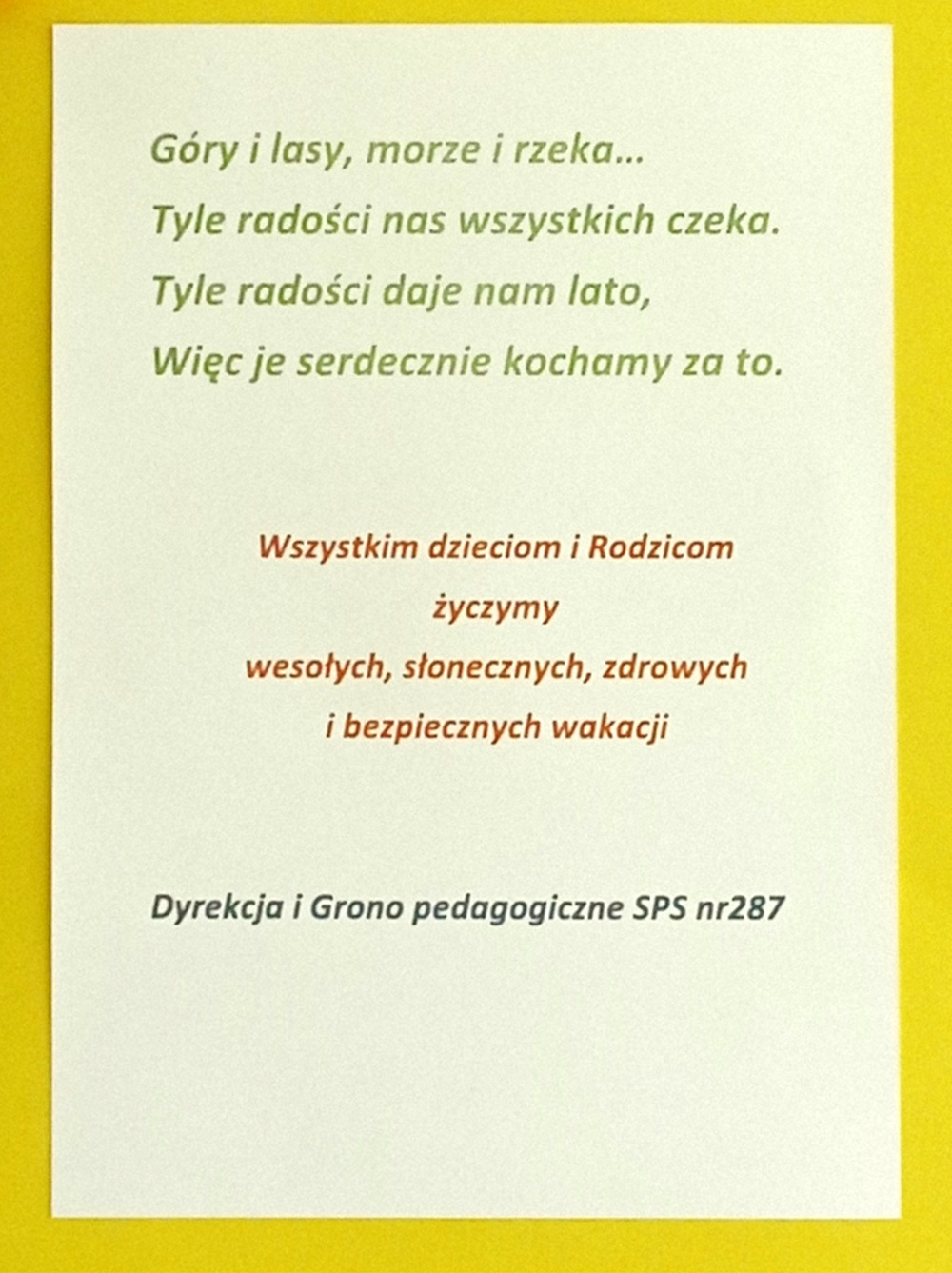 zakończenie roku 3